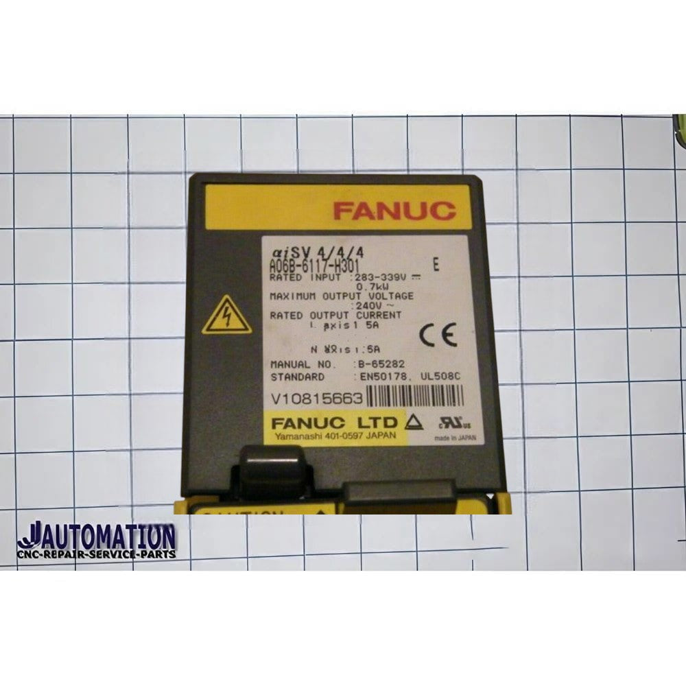 Fanuc ai Servo Amplifier 200VAC-input A06B-6117-H301