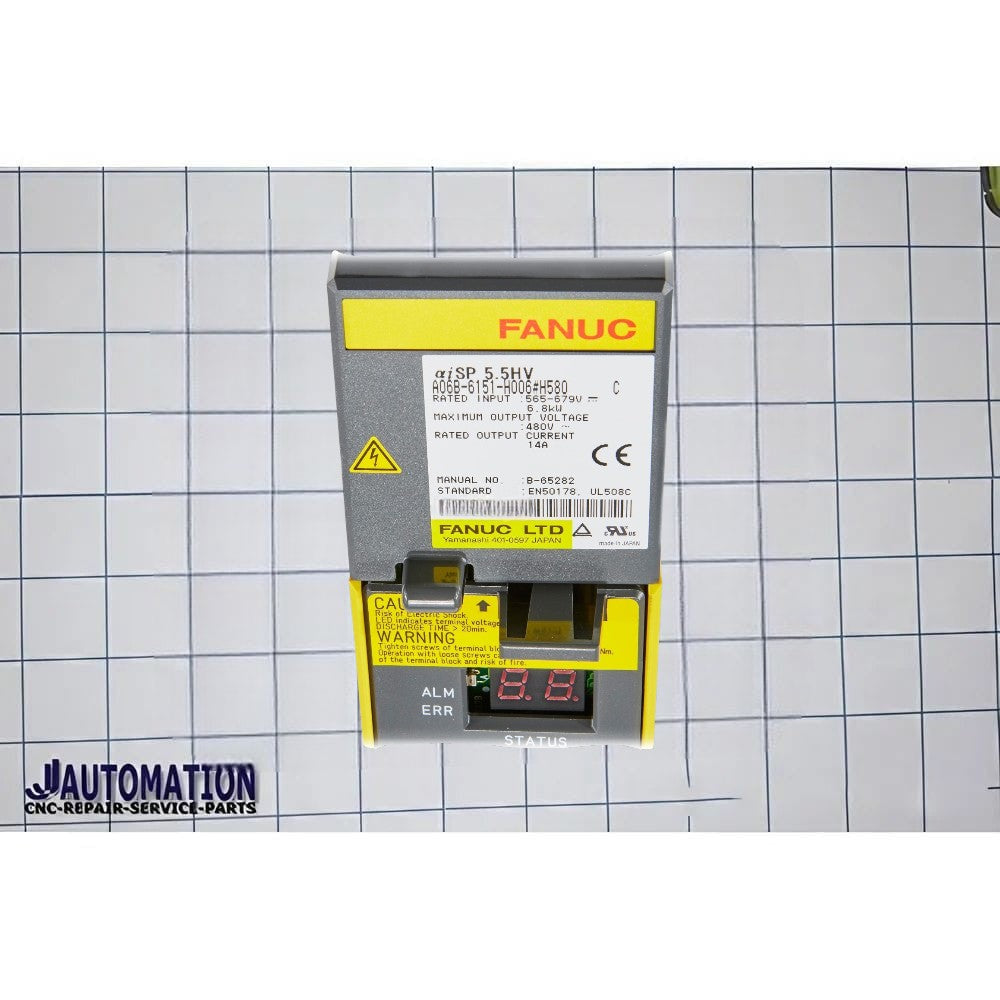 Fanuc ai Spindle Amplifier 400VAC-input A06B-6151-C006