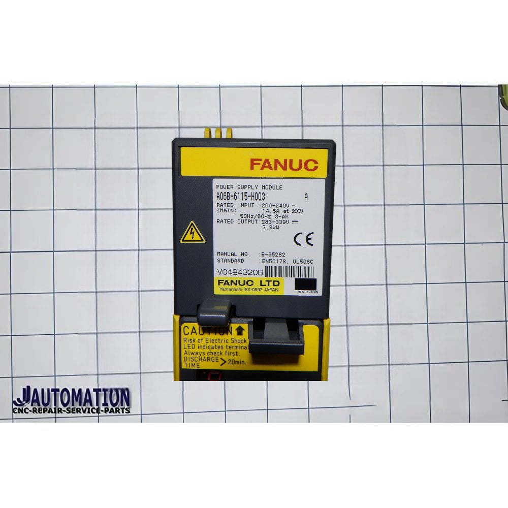 Fanuc ai Power Supply 200VAC-input A06B-6115-C003