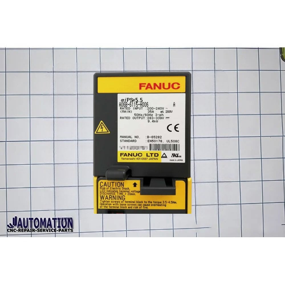 Fanuc ai Power Supply 200VAC-input A06B-6115-C006