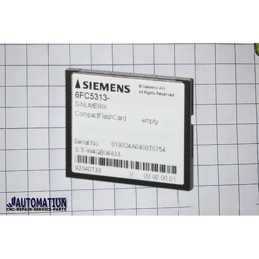 Siemens Compact Flash Card (empty), 2 GB unit for PPU 6FC5313-5AG00-0AA2