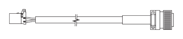 Fanuc A06B-6093-K802 cable drawing
