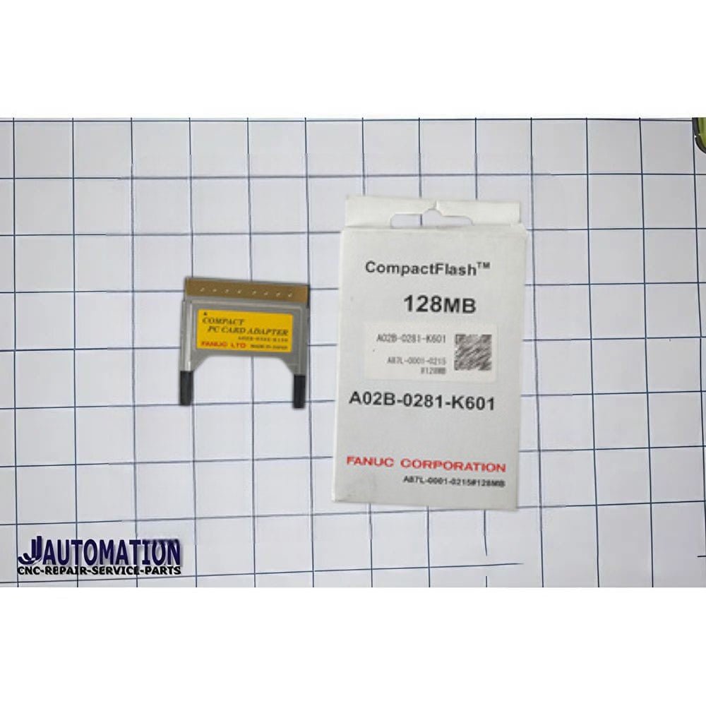 Fanuc Compact flash card (128MB) 0i - F Plus Series A02B - 0281 - K601 - JJAutomation