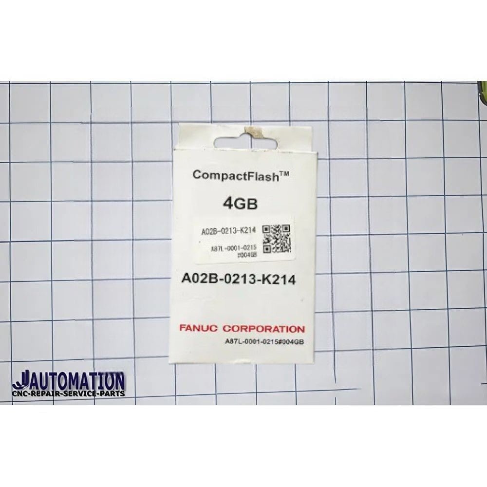 Fanuc Compact flash card (32GB) 0i - F Plus Series A02B - 0213 - K217 - JJAutomation