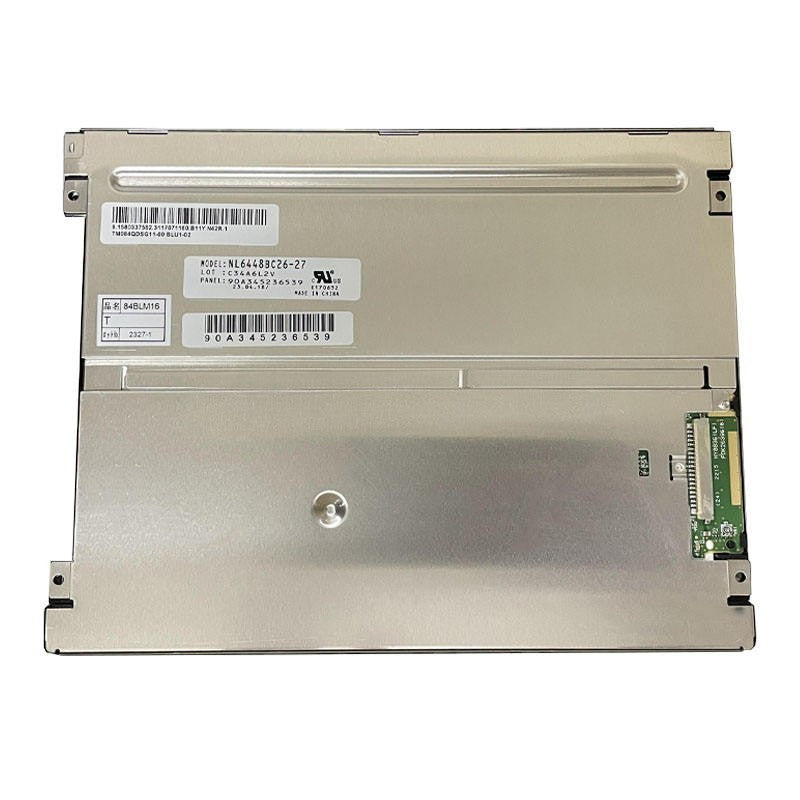JJAutomation 8.4-inch industrial LCD module NL6448BC26-27 with metal frame and LVDS interface for control panels