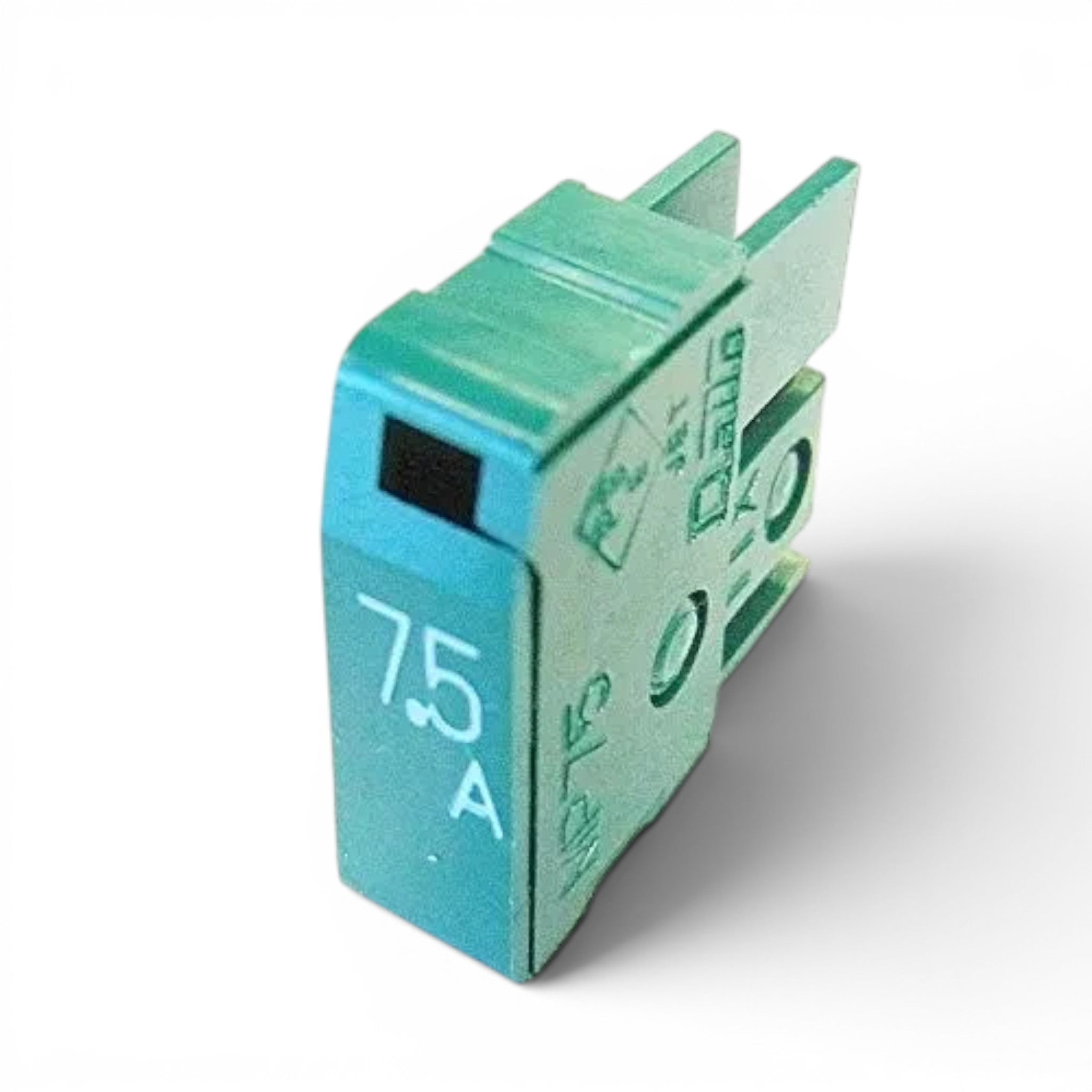 JJAutomation Daito MP75 7.5A CNC fuse A60L-0001-0046 in green plastic housing for industrial machinery