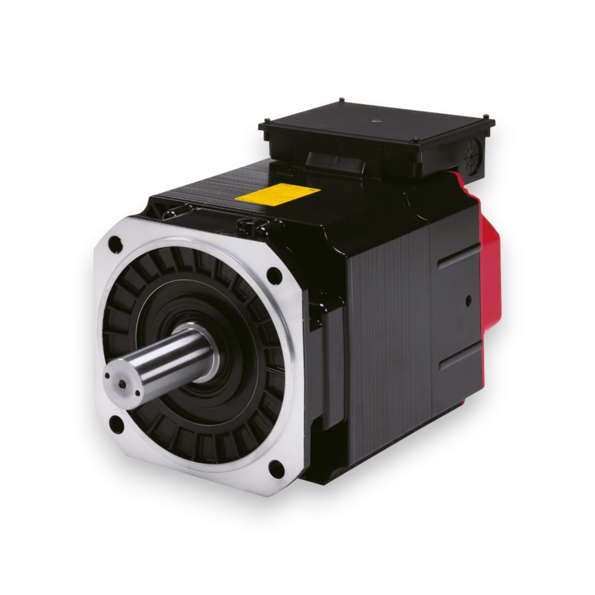 JJAutomation Fanuc AC spindle motor model αiIL 26/15000, a high-precision liquid-cooled industrial motor.