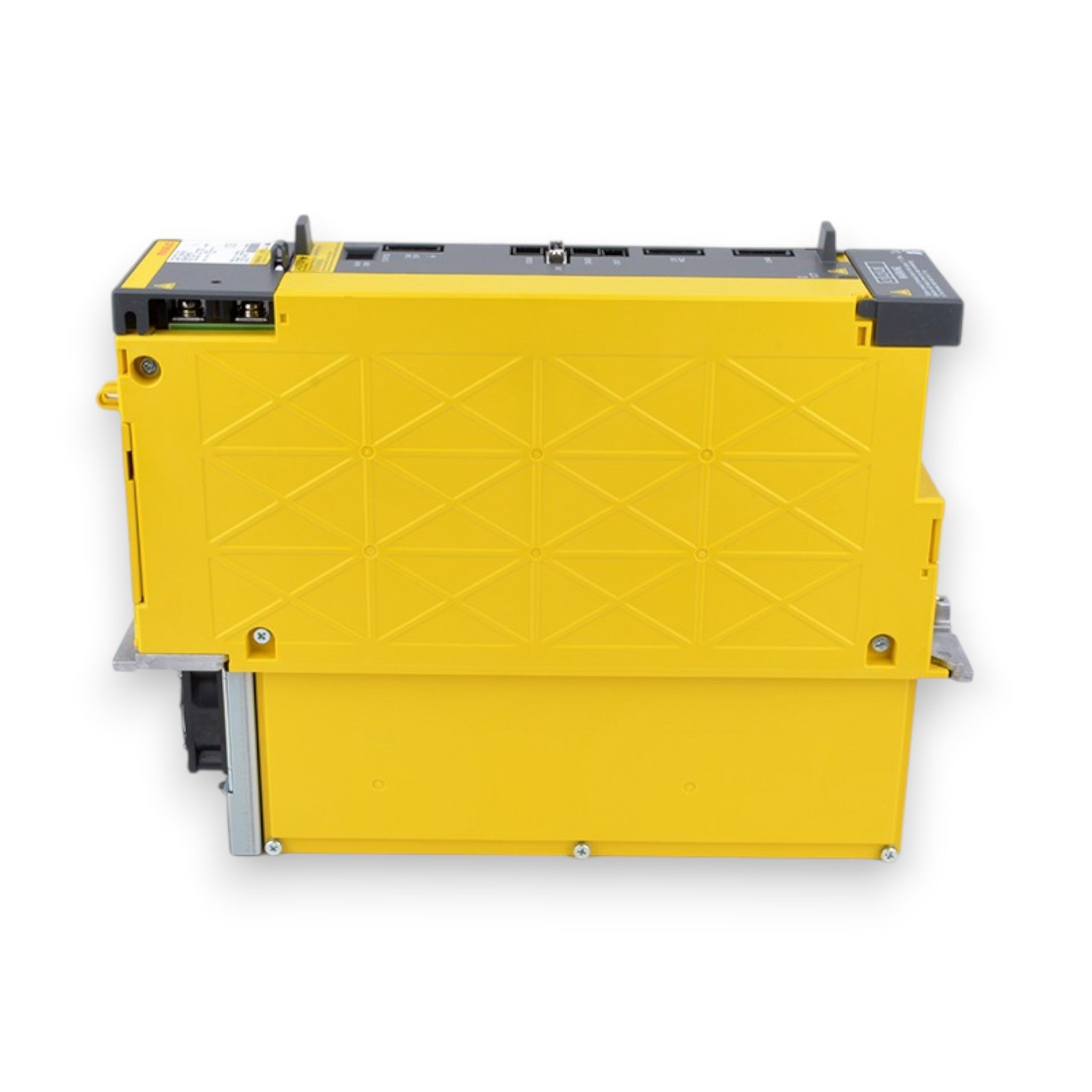 JJAutomation Fanuc αiPS 11HV-B power supply module for CNC systems with yellow casing and industrial connectors