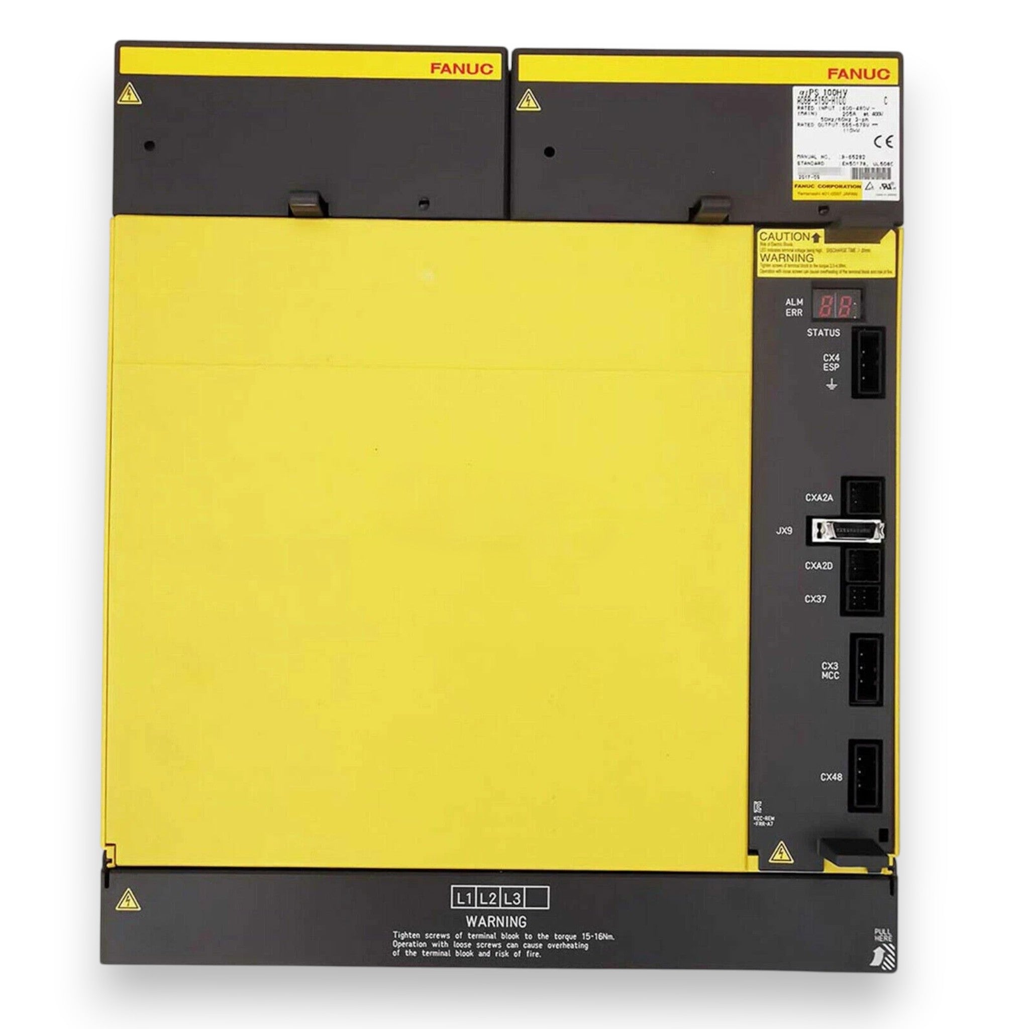Fanuc aiPS 100HV-B power supply A06B-6252-H100