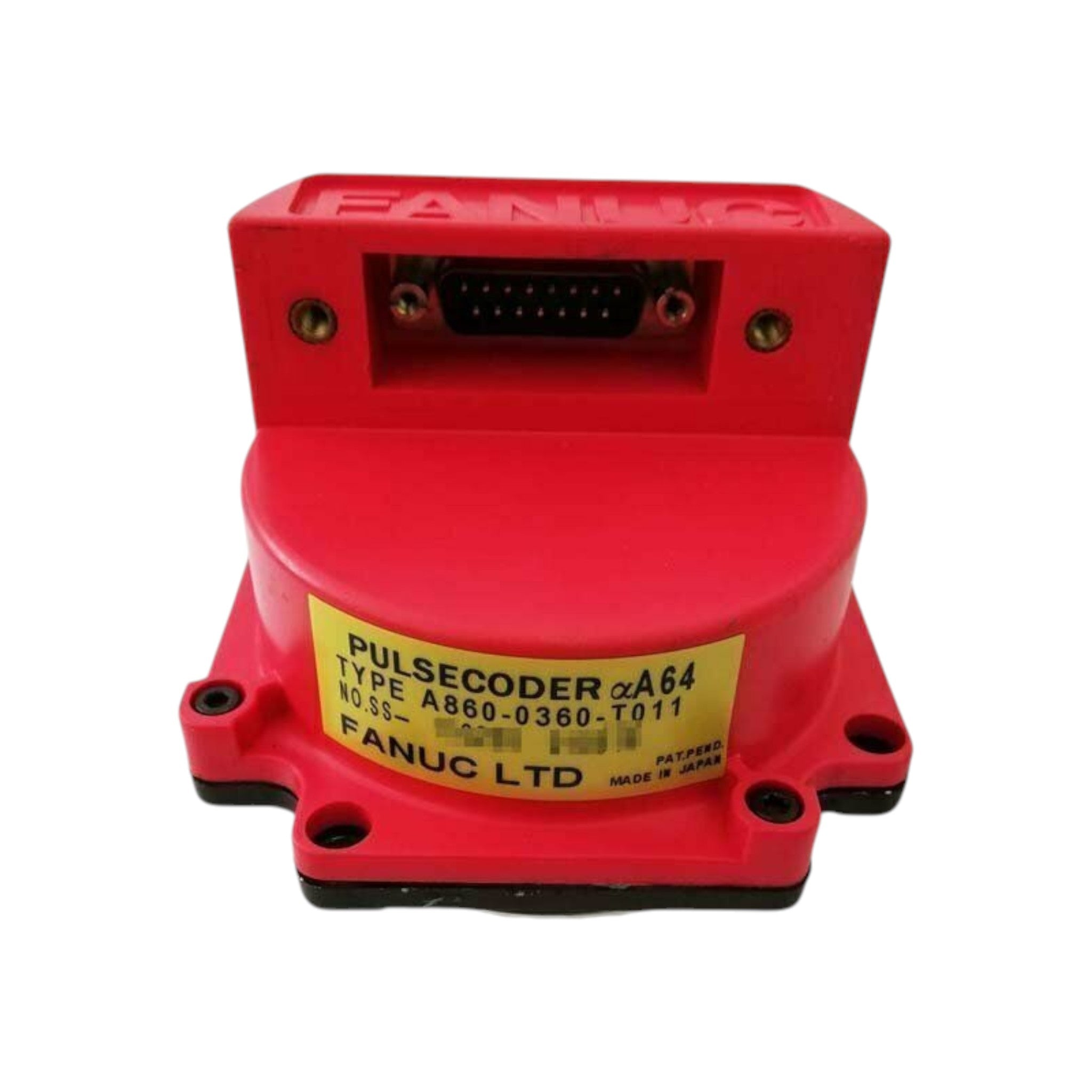 JJAutomation Fanuc A860-0360-T011 pulse coder with backup capacitor for Alpha series AC servo motors