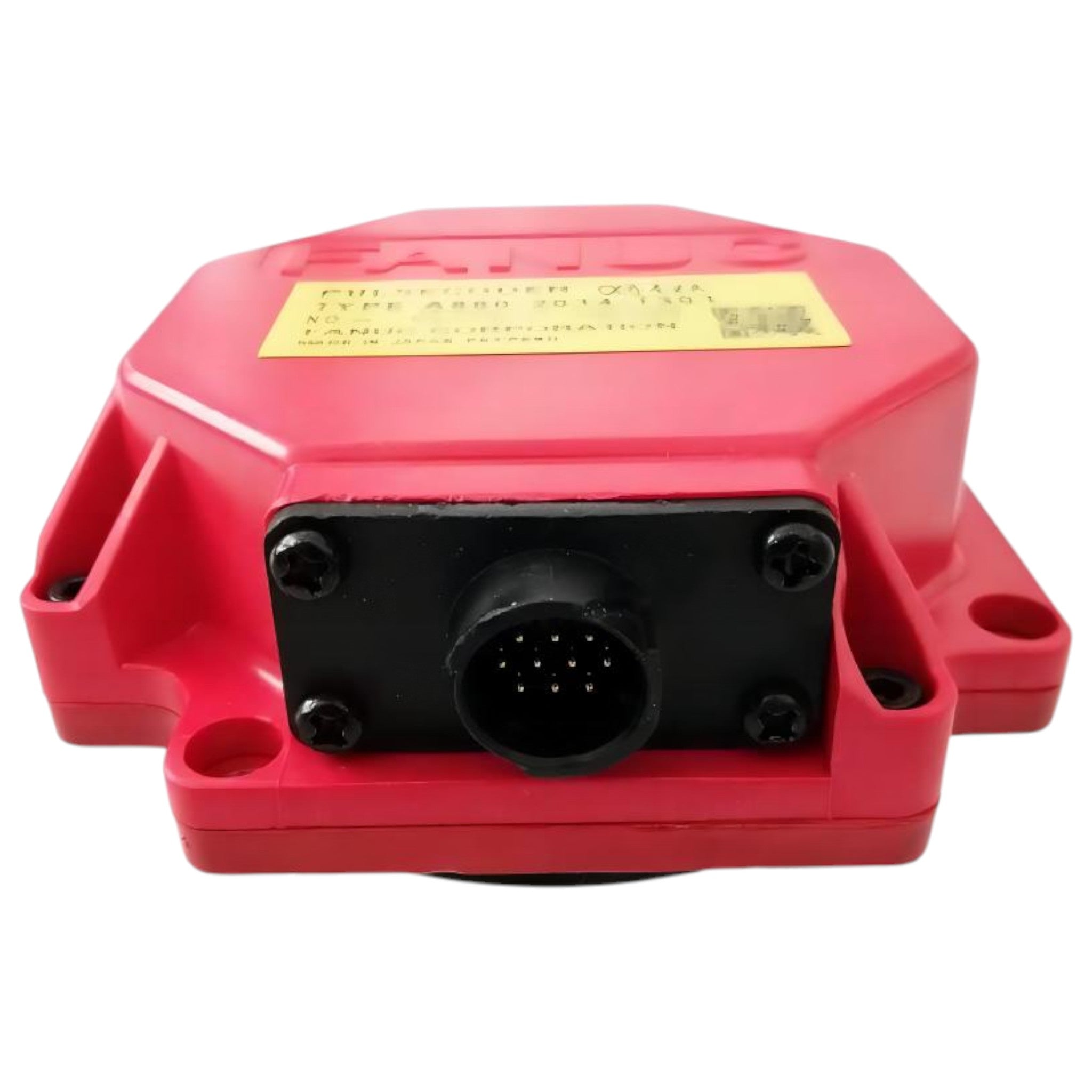 JJAutomation Fanuc A860-2010-T341 pulse coder with red housing and black connector for AC servo motors
