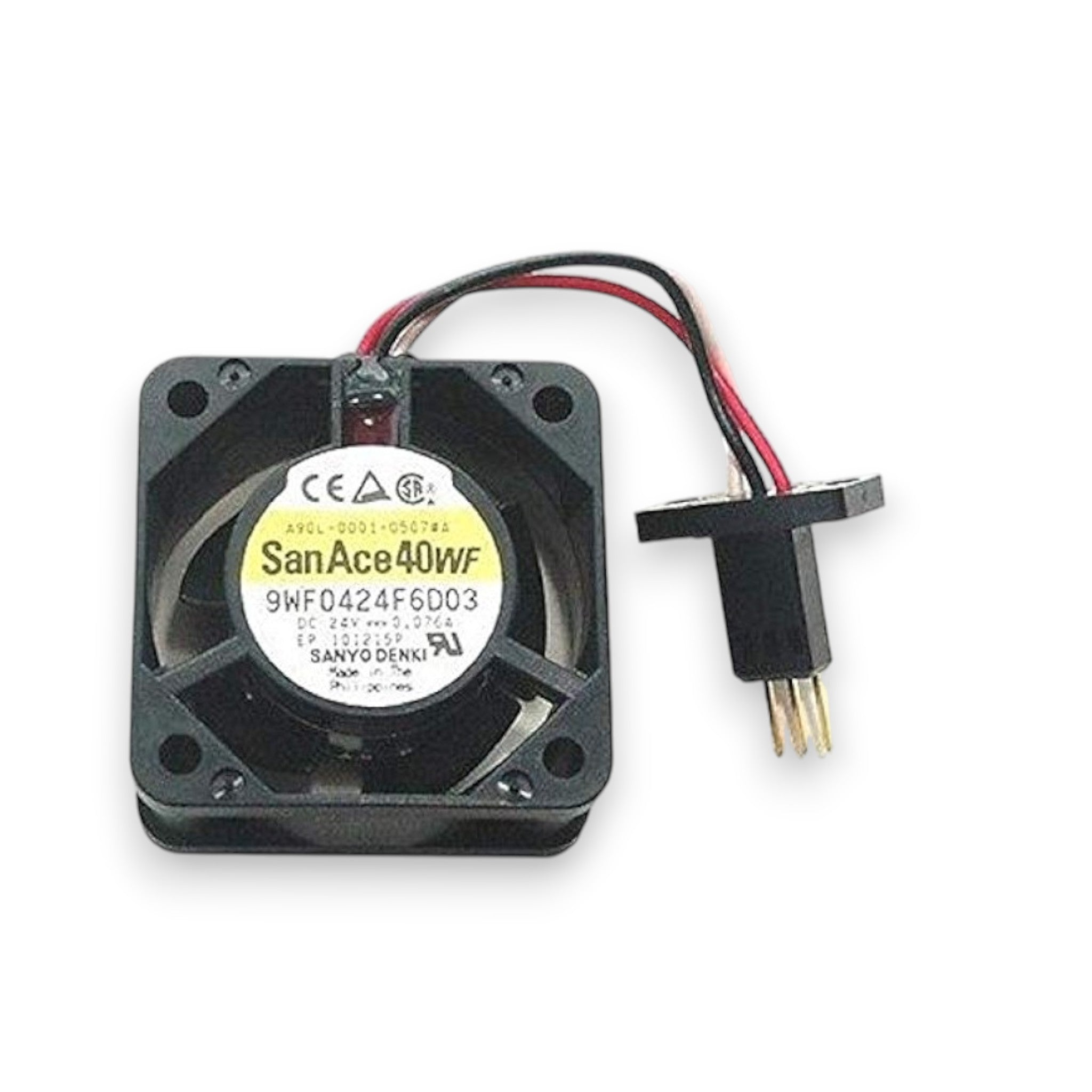 JJAutomation new Fanuc A90L-0001-0507/A radiator cooling fan motor with connector and sense wire
