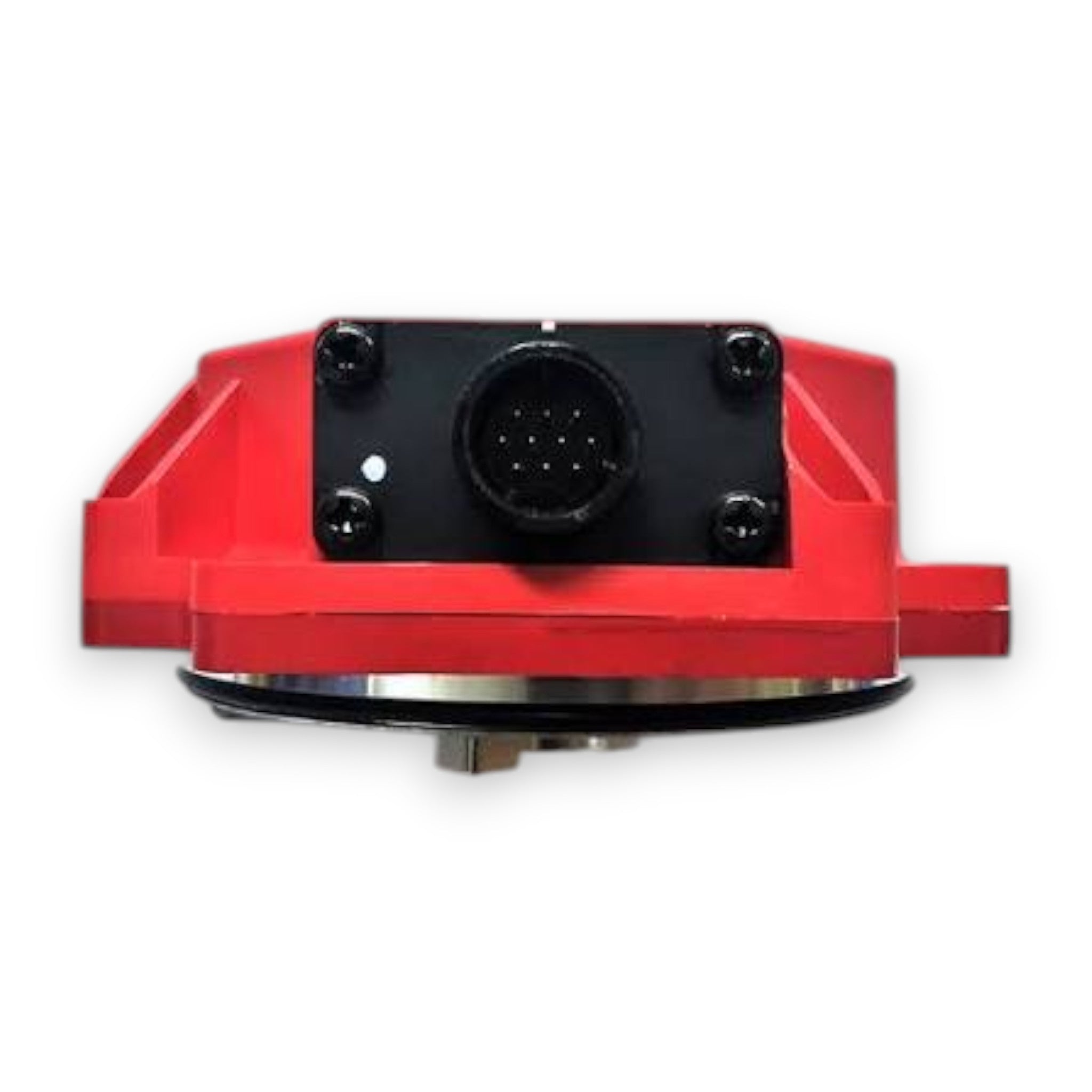 JJAutomation Fanuc A860-2020-T301 CNC servo motor encoder with red housing and circular connector port