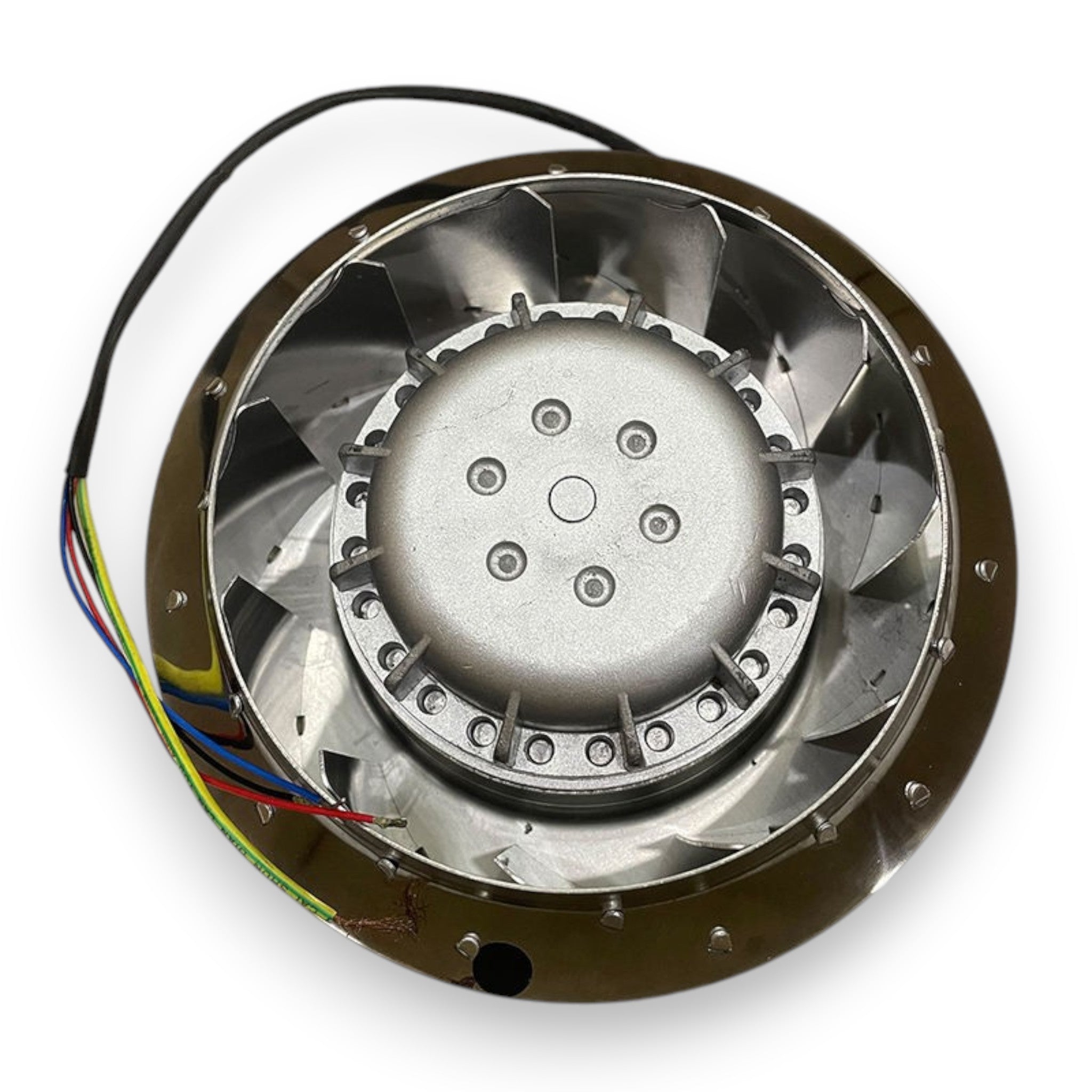 JJAutomation Fanuc A90L-0001-0519/RL rear exhaust cooling fan for spindle motors with metal blades and wiring
