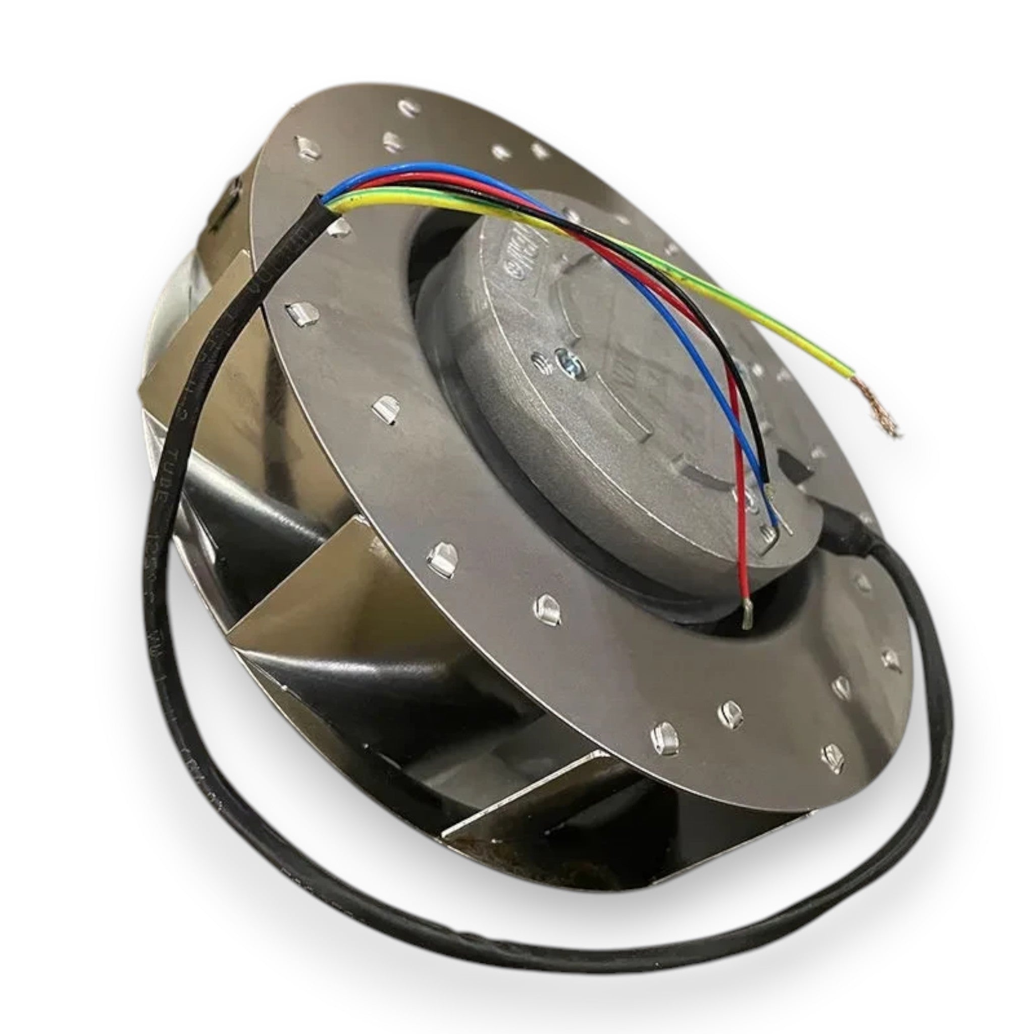 JJAutomation Fanuc A90L-0001-0520/RL rear exhaust cooling fan for spindle motors with metal blades and wiring