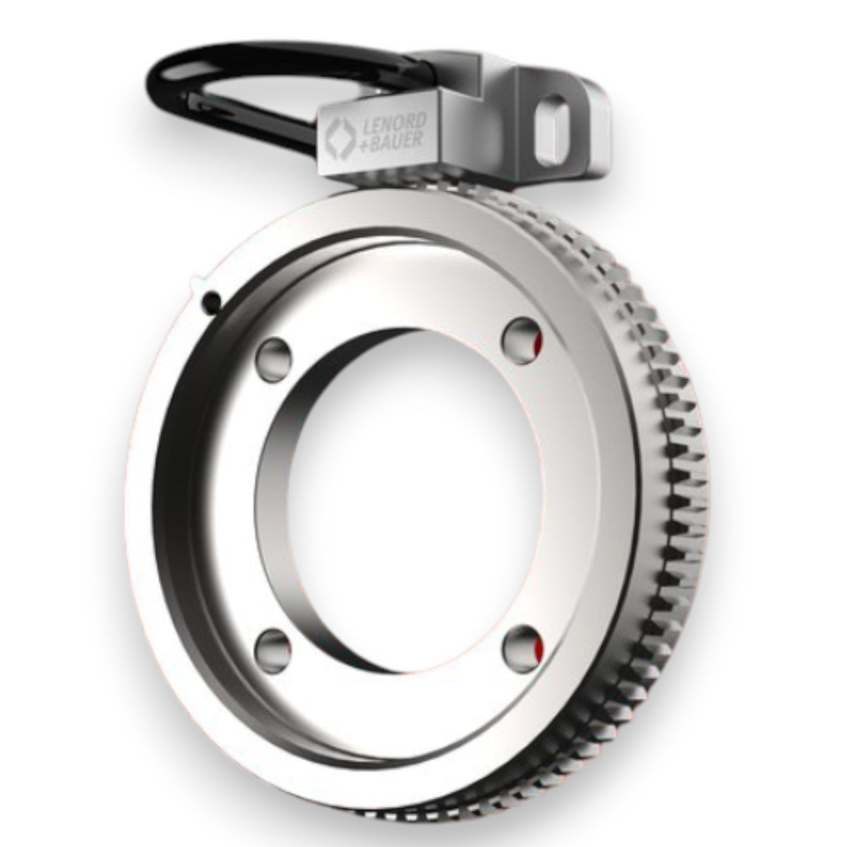 JJAutomation Lenord + Bauer GEL2449M incremental rotary encoder with precision target wheel for spindle feedback