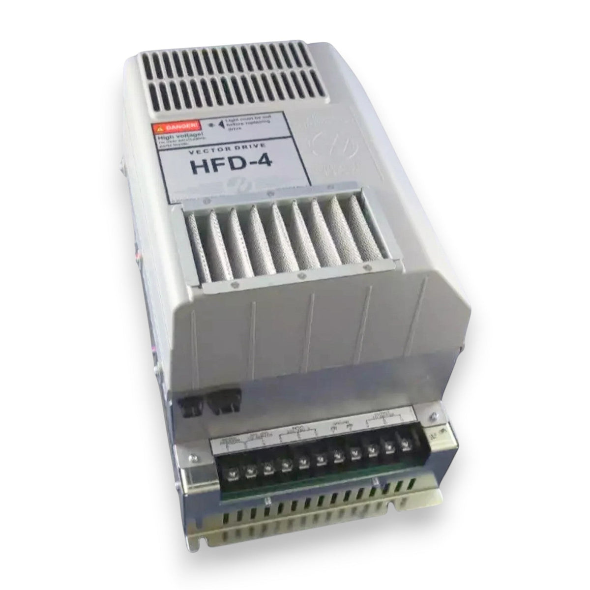 JJAutomation Haas HFD-4 vector drive spindle inverter for CNC machines with cooling vents and terminal block