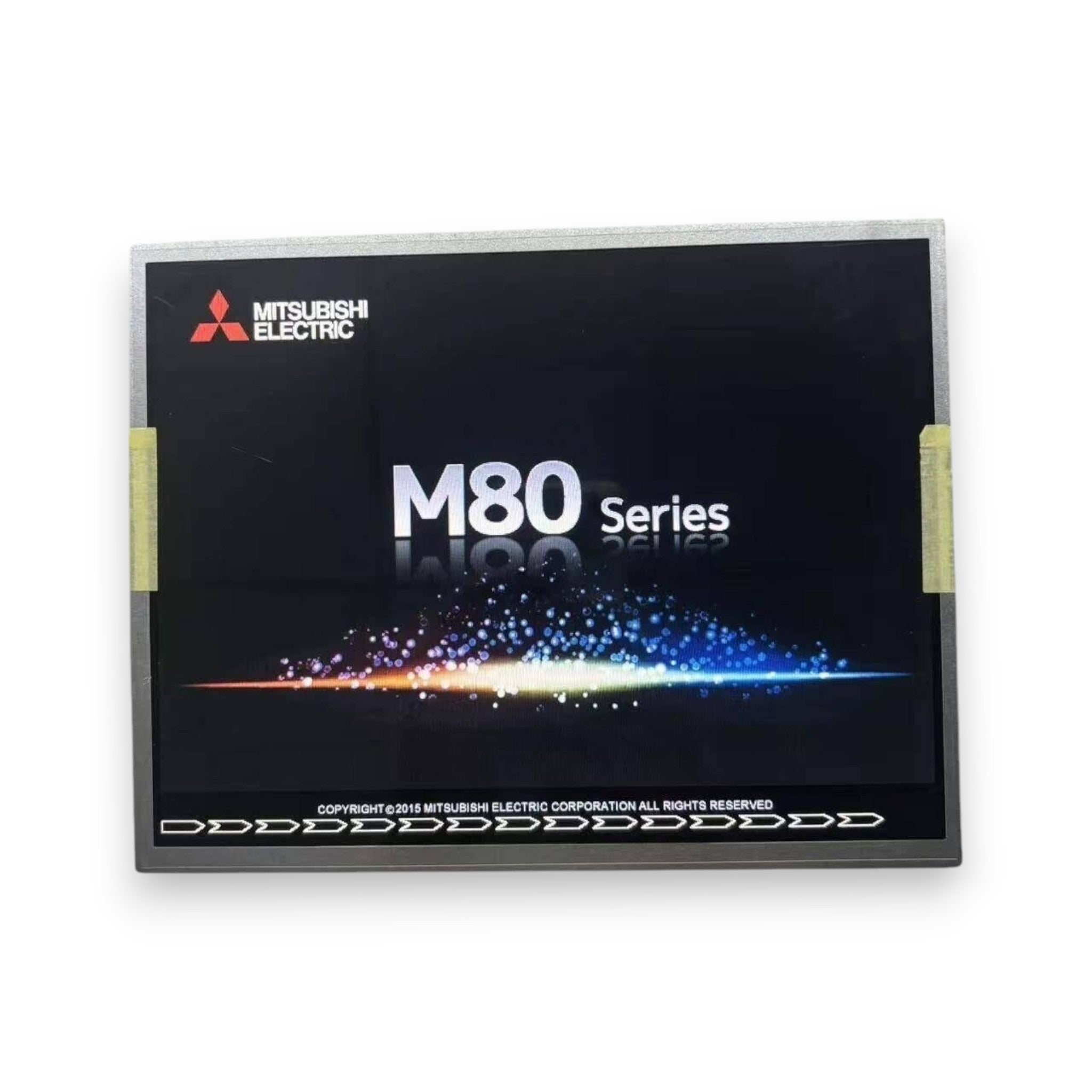 JJAutomation Mitsubishi AA104VJ05-DE3 10.4-inch industrial TFT LCD display module for M80 series HMI systems.