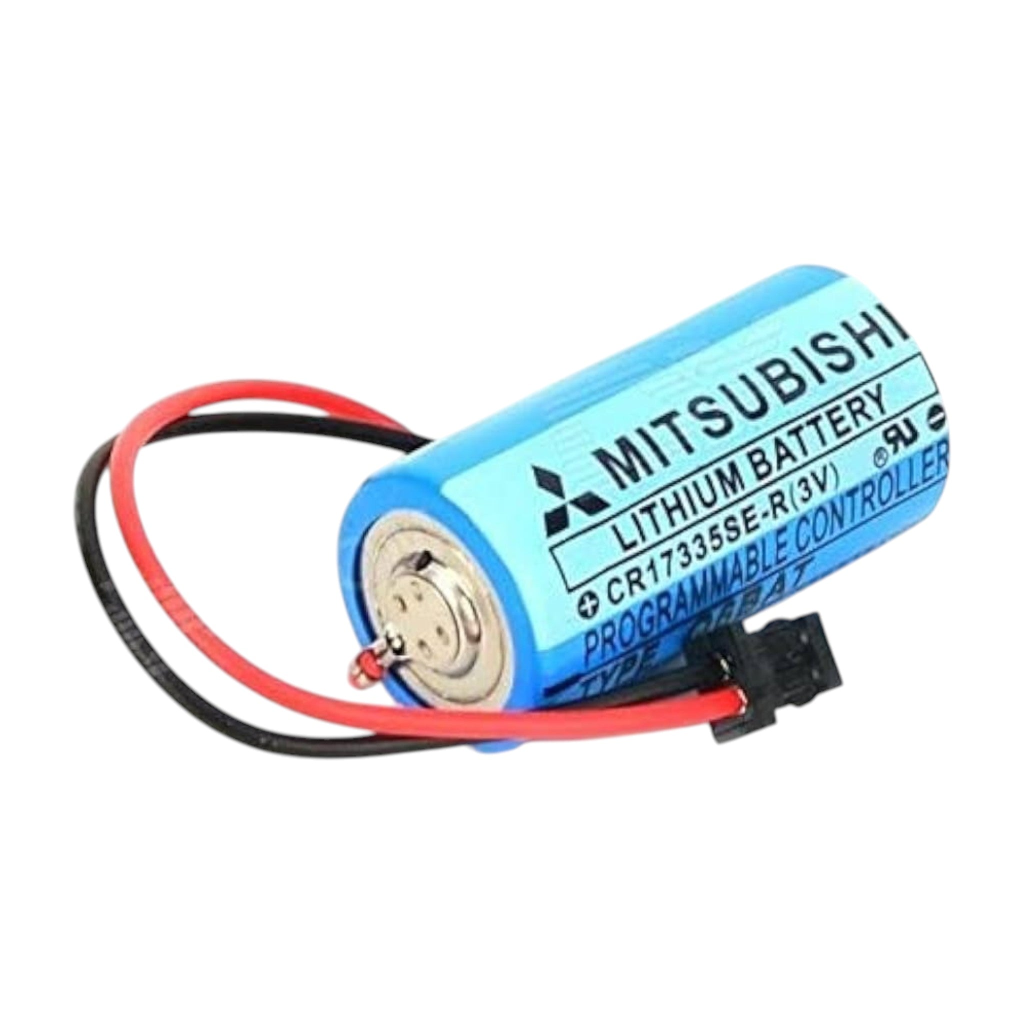 JJAutomation Mitsubishi Q6BAT CR17335SE-R 3V lithium battery for programmable logic controllers