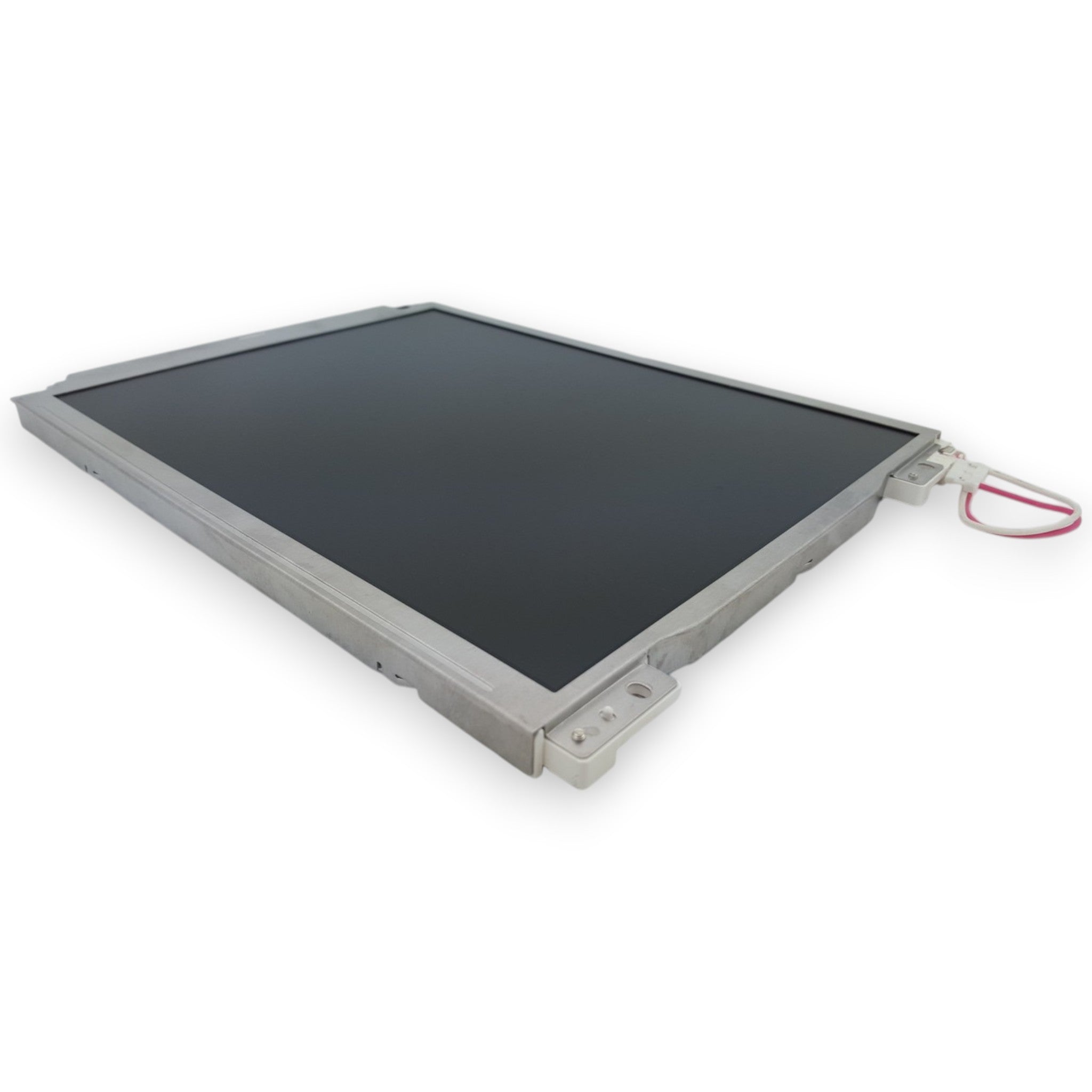 JJAutomation Sharp LQ10D368 LCD display unit for CNC machines with metal frame and wiring