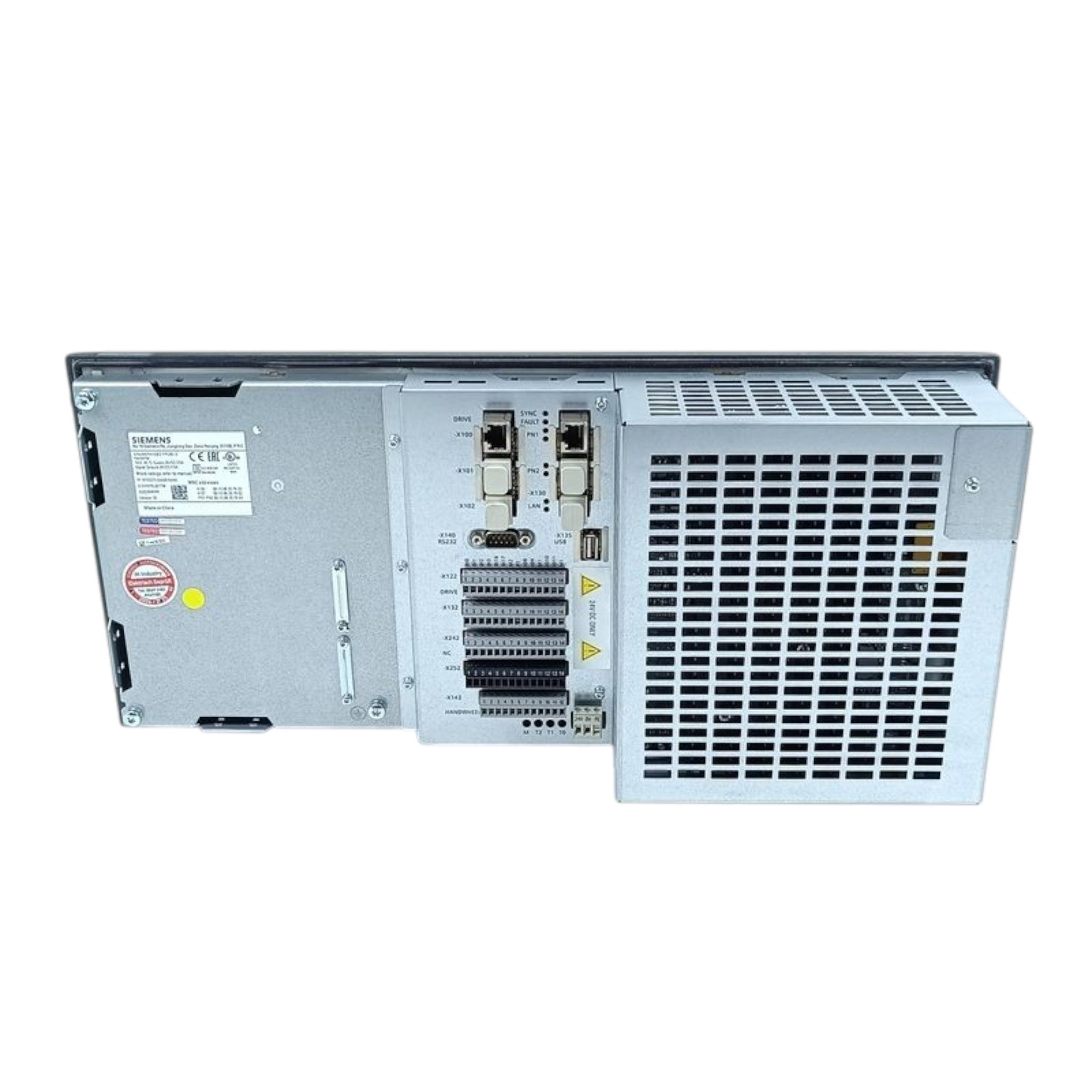 JJAutomation Siemens PPU 261.3 horizontal panel processing unit with rear connection ports and cooling vents