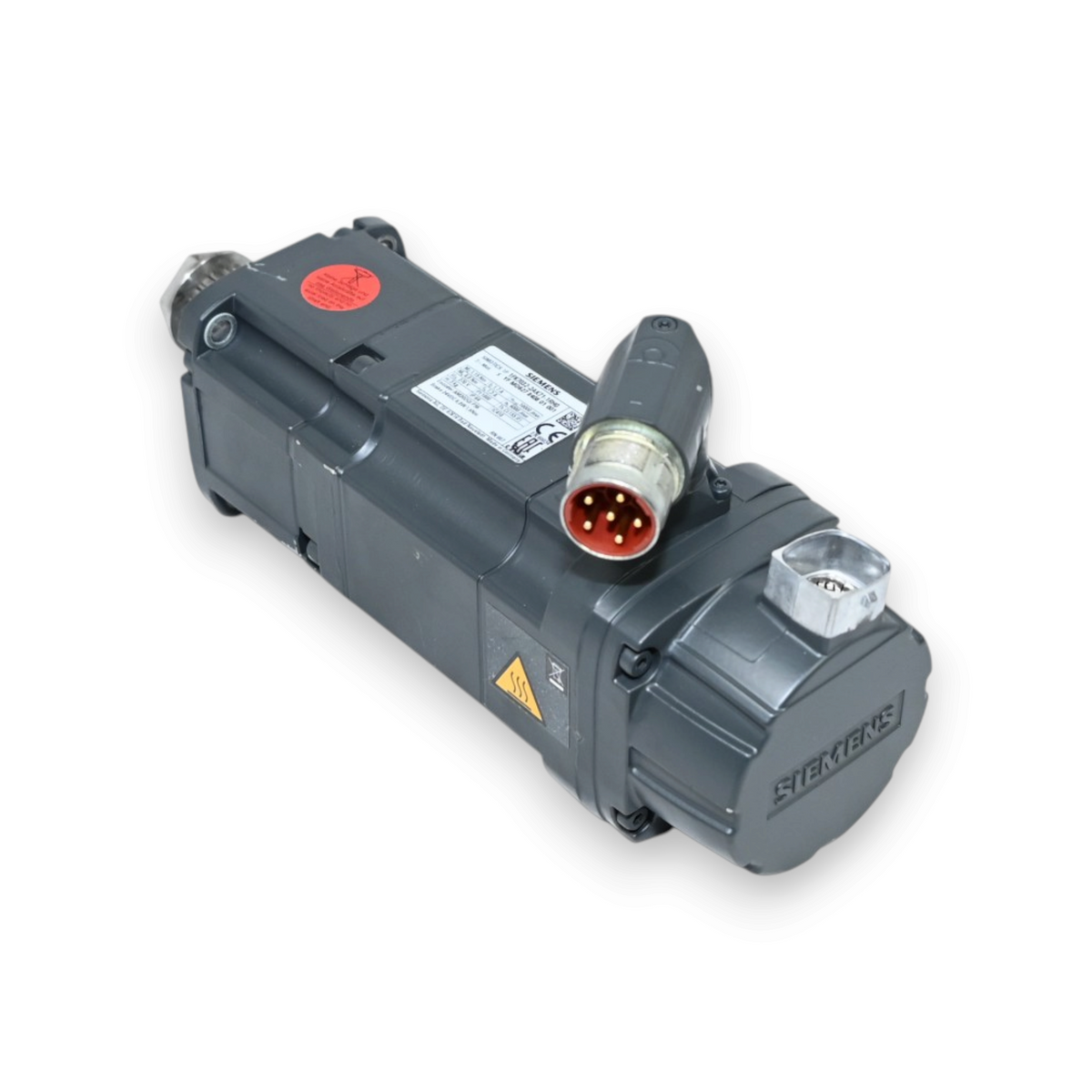 JJAutomation Siemens SIMOTICS S-1FK7 compact servo motor with holding brake and DRIVE-CLiQ interface