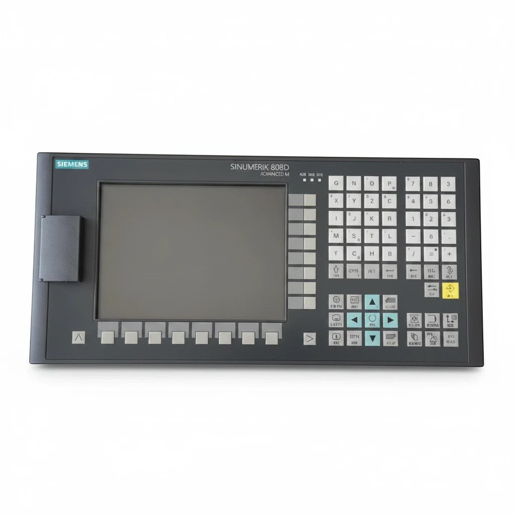 JJAutomation Siemens SINUMERIK 808D Advanced PPU 161.3 CNC operator panel with Chinese layout for lathe machines.