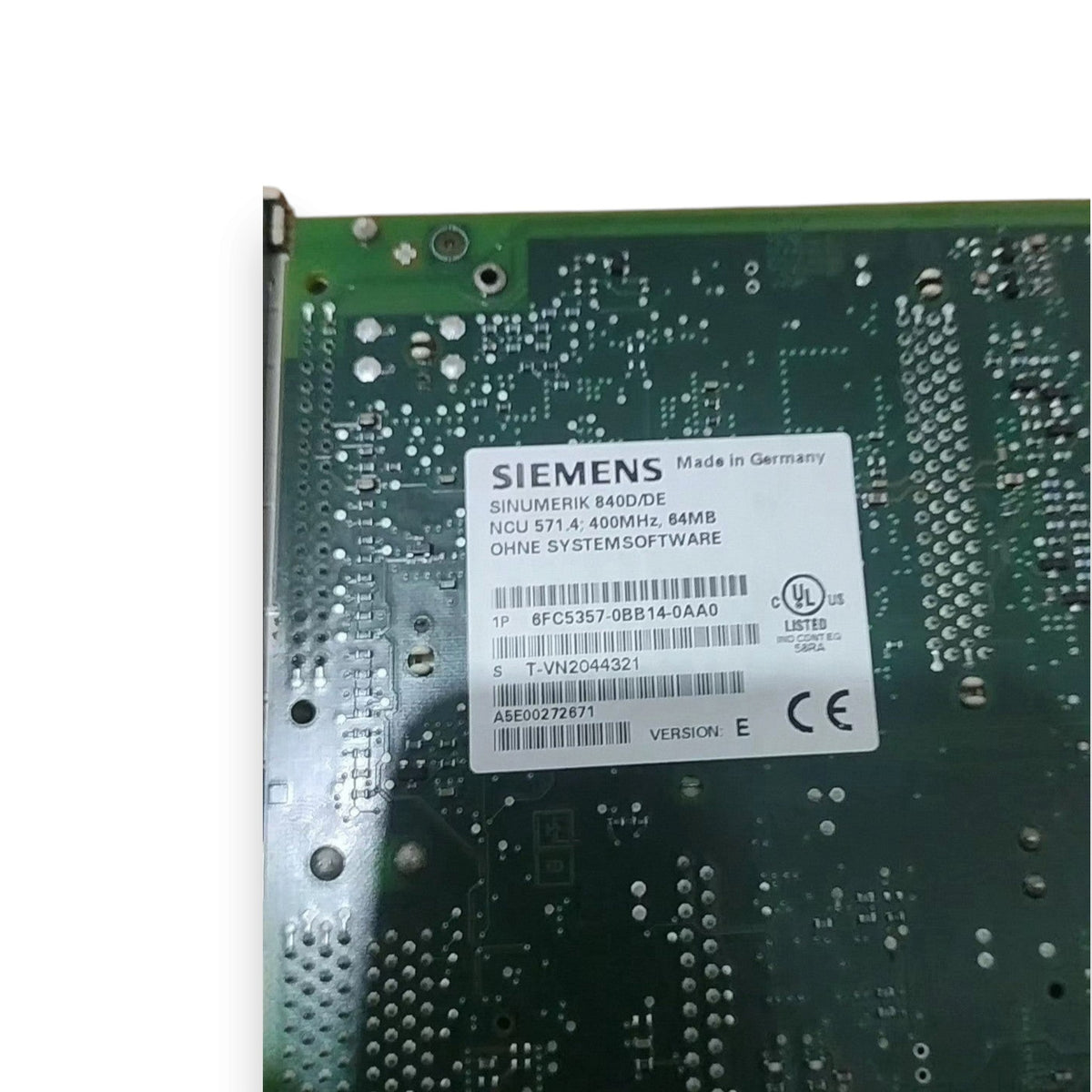 JJAutomation Siemens SINUMERIK 840D NCU 571.4 numerical control unit module with part number 6FC5357-0BB14-0AA0
