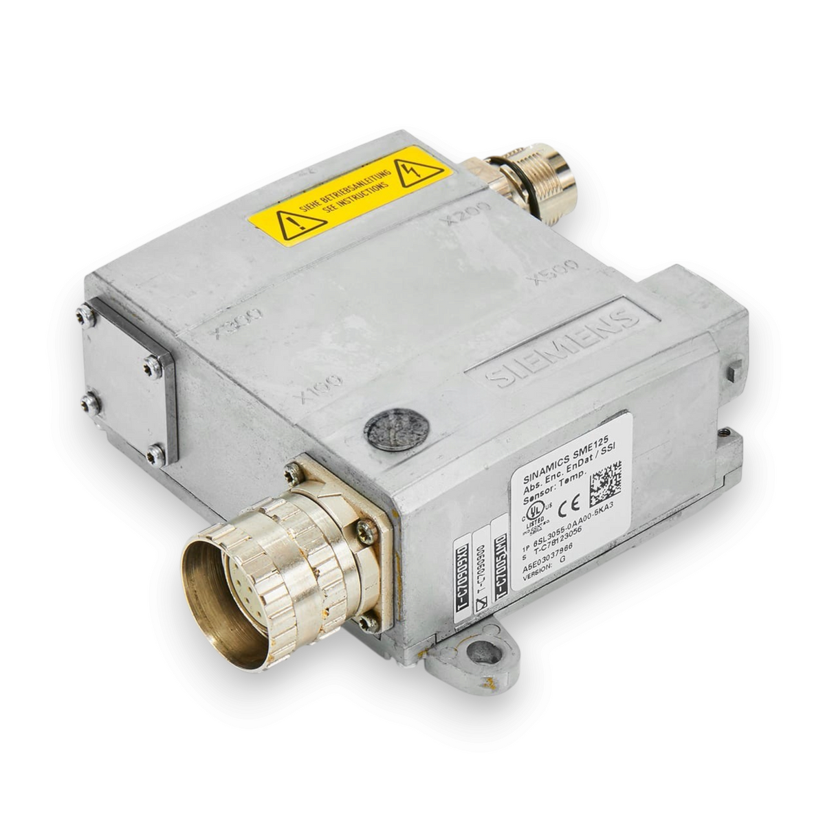 JJAutomation Siemens SME125 sensor module for SINAMICS S120 drives with IP67 enclosure and encoder interface