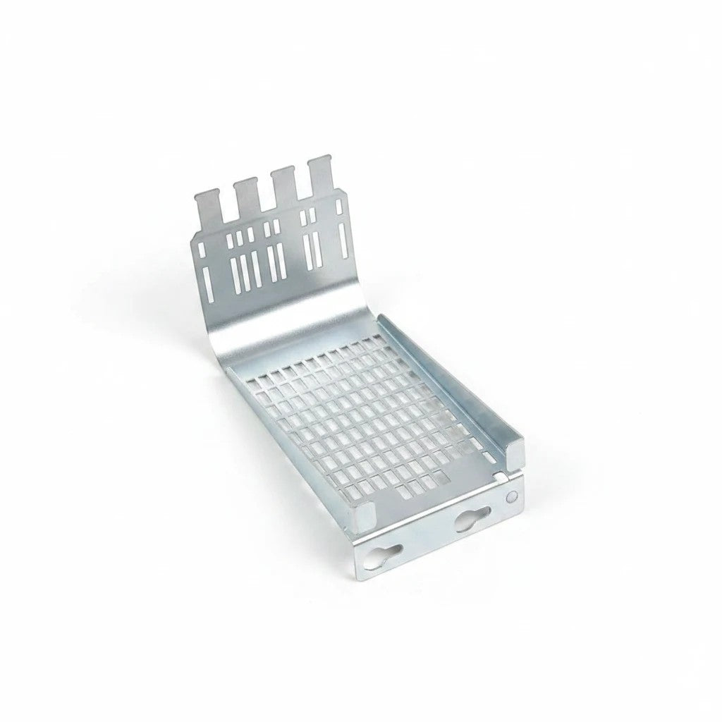 JJAutomation SINAMICS shield connection plate 6SL3162-1AD00-0AA0 made of durable metal for EMI protection.