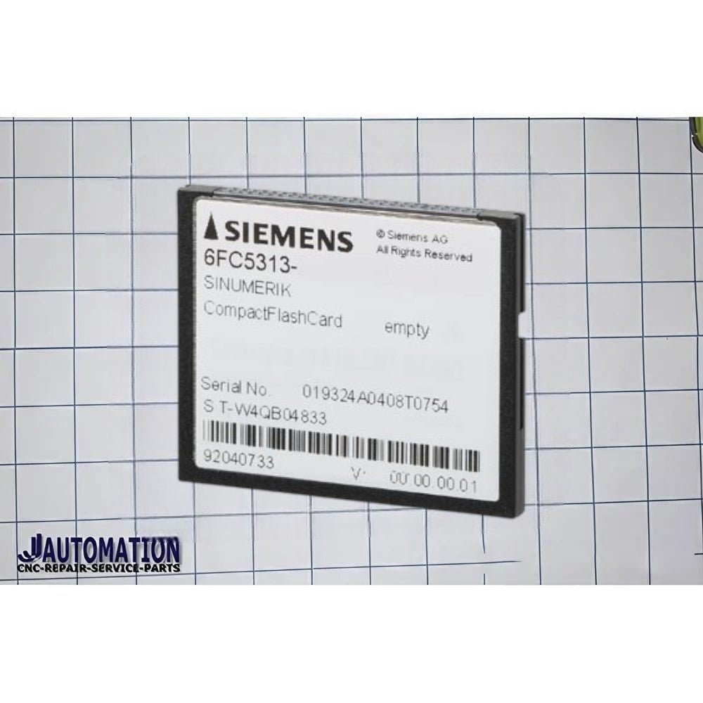 Siemens Compact Flash Card (empty), 2 GB unit for PPU 6FC5313 - 5AG00 - 0AA2 - JJAutomation